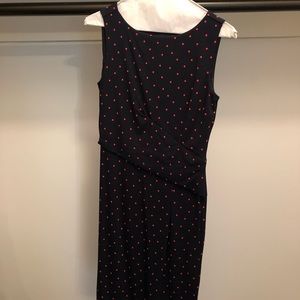 Navy Ann Taylor 00P dress
